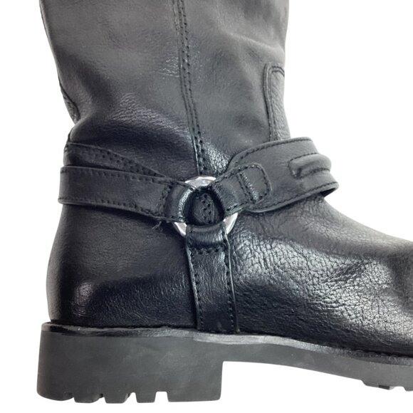 Coach Valterra Sport Mid-Calf Leather Womens 7B Riding Boots Black - Picture 8 of 13